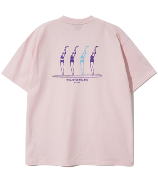 ダブルユーブイプロジェクト(WV PROJECT) Surfers SHORT SLEEVE T-SHIRT SOFT CORAL MJST7381