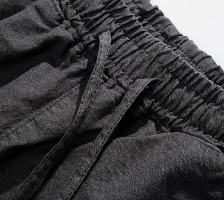 ダブルユーブイプロジェクト(WV PROJECT) HOLLOW BANDING COOL CROPPANTS BLACK CJLP7378