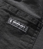 ダブルユーブイプロジェクト(WV PROJECT) HOLLOW BANDING COOL CROPPANTS BLACK CJLP7378