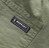 ダブルユーブイプロジェクト(WV PROJECT) HOLLOW BANDING COOL CROPPANTS KHAKI CJLP7378