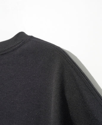 ダブルユーブイプロジェクト(WV PROJECT) HEAVY DOUBLE CHAIN SHORT SLEEVE BLACK KHST7398