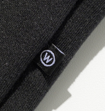 ダブルユーブイプロジェクト(WV PROJECT) HEAVY DOUBLE CHAIN SHORT SLEEVE BLACK KHST7398