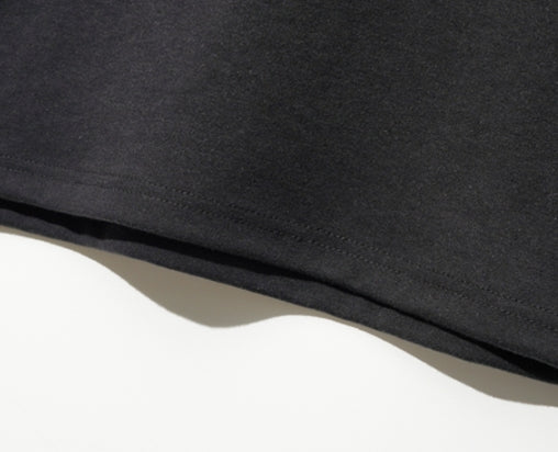 ダブルユーブイプロジェクト(WV PROJECT) HEAVY DOUBLE CHAIN SHORT SLEEVE BLACK KHST7398