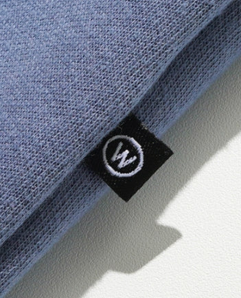 ダブルユーブイプロジェクト(WV PROJECT) HEAVY DOUBLE CHAIN SHORT SLEEVE BLUE GREY KHST7398