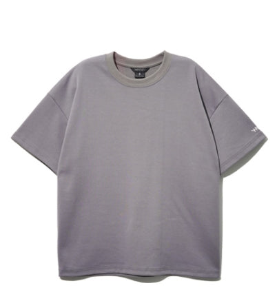 ダブルユーブイプロジェクト(WV PROJECT) HEAVY DOUBLE CHAIN SHORT SLEEVE DARK GRAY KHST7398