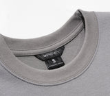 ダブルユーブイプロジェクト(WV PROJECT) HEAVY DOUBLE CHAIN SHORT SLEEVE DARK GRAY KHST7398