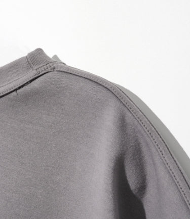 ダブルユーブイプロジェクト(WV PROJECT) HEAVY DOUBLE CHAIN SHORT SLEEVE DARK GRAY KHST7398