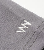 ダブルユーブイプロジェクト(WV PROJECT) HEAVY DOUBLE CHAIN SHORT SLEEVE DARK GRAY KHST7398