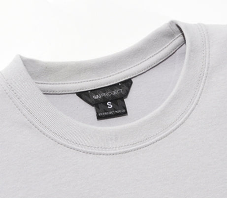 ダブルユーブイプロジェクト(WV PROJECT) HEAVY DOUBLE CHAIN SHORT SLEEVE GRAY KHST7398