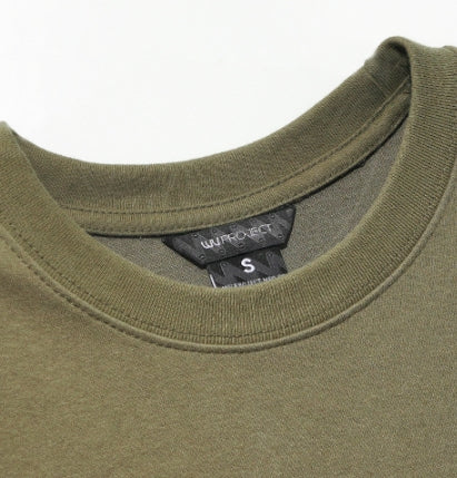 ダブルユーブイプロジェクト(WV PROJECT) HEAVY DOUBLE CHAIN SHORT SLEEVE KHAKI KHST7398