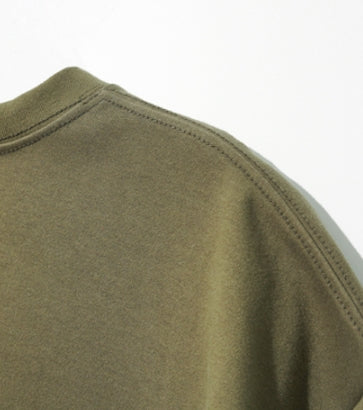 ダブルユーブイプロジェクト(WV PROJECT) HEAVY DOUBLE CHAIN SHORT SLEEVE KHAKI KHST7398