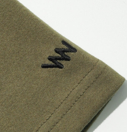 ダブルユーブイプロジェクト(WV PROJECT) HEAVY DOUBLE CHAIN SHORT SLEEVE KHAKI KHST7398