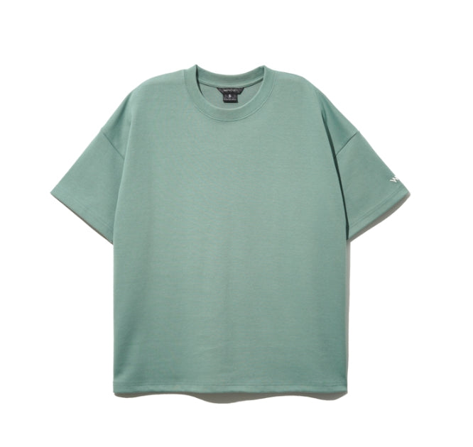 ダブルユーブイプロジェクト(WV PROJECT) HEAVY DOUBLE CHAIN SHORT SLEEVE LIGHT KHAKI KHST7398