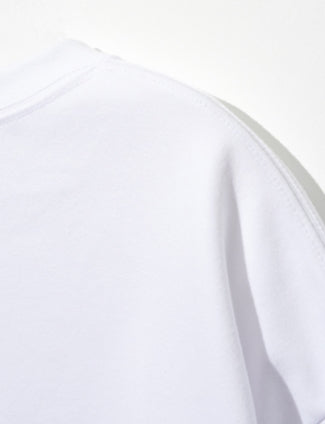 ダブルユーブイプロジェクト(WV PROJECT) HEAVY DOUBLE CHAIN SHORT SLEEVE WHITE KHST7398