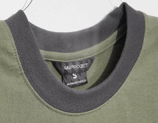 ダブルユーブイプロジェクト(WV PROJECT) POTATO CHIPS SHORT SLEEVE KHAKI JJST7397