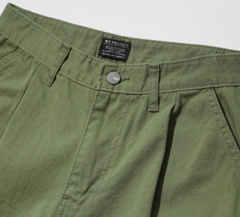 ダブルユーブイプロジェクト(WV PROJECT) MINE COTTON SHORT PANTS KHAKI MJSP7392
