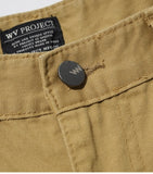 ダブルユーブイプロジェクト(WV PROJECT) MINE COTTON SHORT PANTS DARK BEIGE MJSP7392