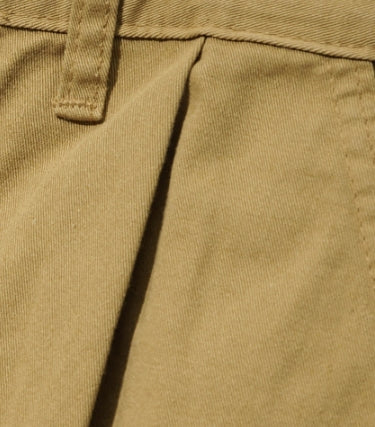 ダブルユーブイプロジェクト(WV PROJECT) MINE COTTON SHORT PANTS DARK BEIGE MJSP7392