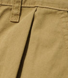 ダブルユーブイプロジェクト(WV PROJECT) MINE COTTON SHORT PANTS DARK BEIGE MJSP7392