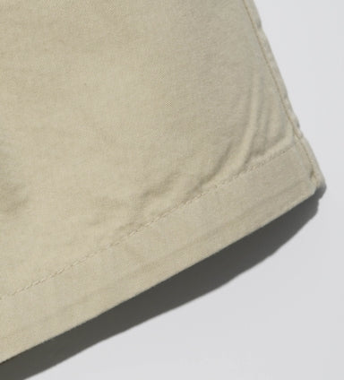 ダブルユーブイプロジェクト(WV PROJECT) MINE COTTON SHORT PANTS BEIGE MJSP7392