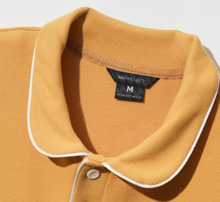 ダブルユーブイプロジェクト(WV PROJECT) CADDY SHORT SLEEVE MUSTARD MJST7391