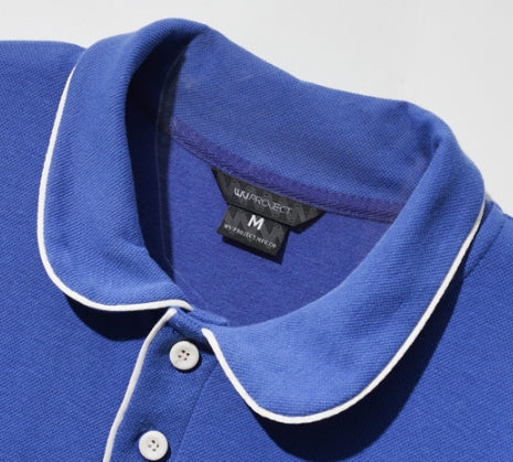 ダブルユーブイプロジェクト(WV PROJECT) CADDY SHORT SLEEVE BLUE MJST7391