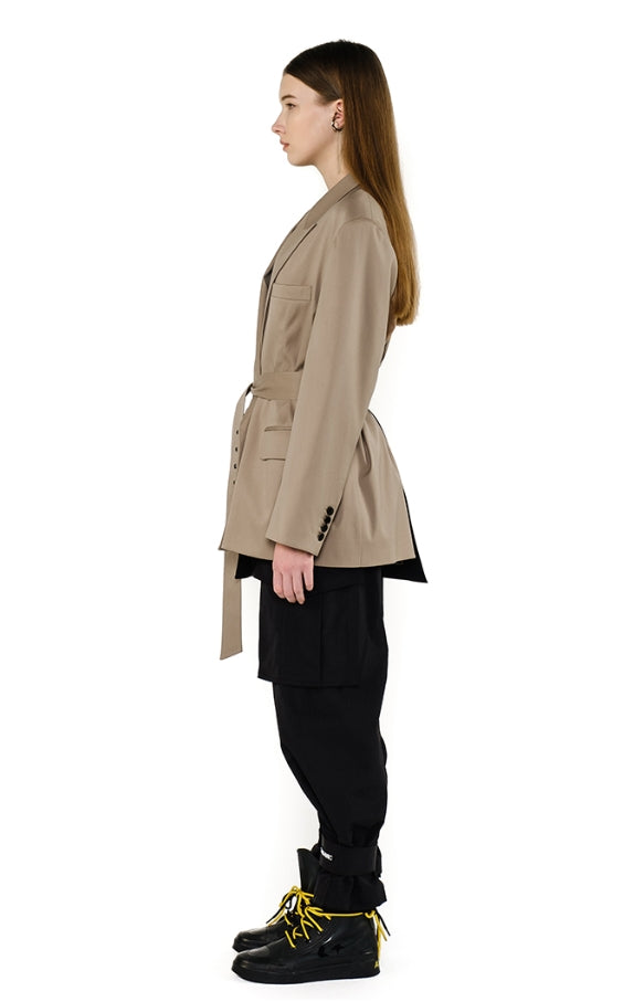 MMIC(エムエムアイシー) DOUBLE COLLAR BELT BLAZER