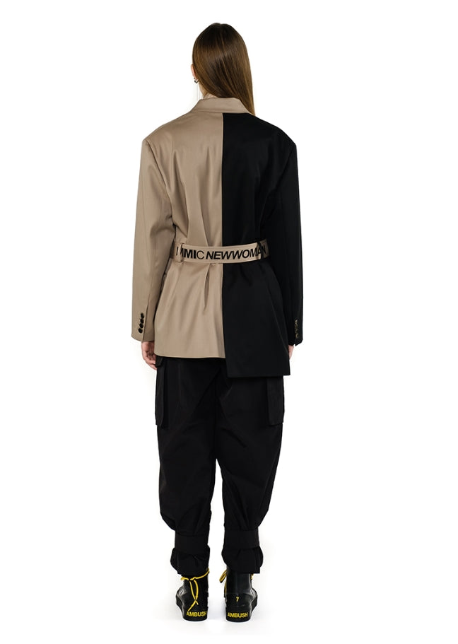 MMIC(エムエムアイシー) DOUBLE COLLAR BELT BLAZER