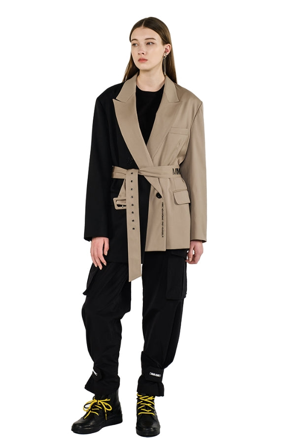 MMIC(エムエムアイシー) DOUBLE COLLAR BELT BLAZER