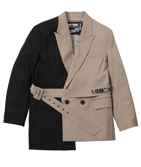 MMIC(エムエムアイシー) DOUBLE COLLAR BELT BLAZER