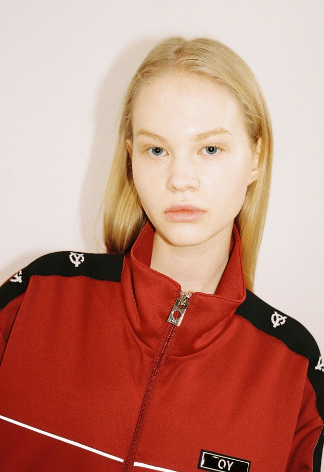 オーワイ(OY) HALF TRACK JACKET-BURGUNDY