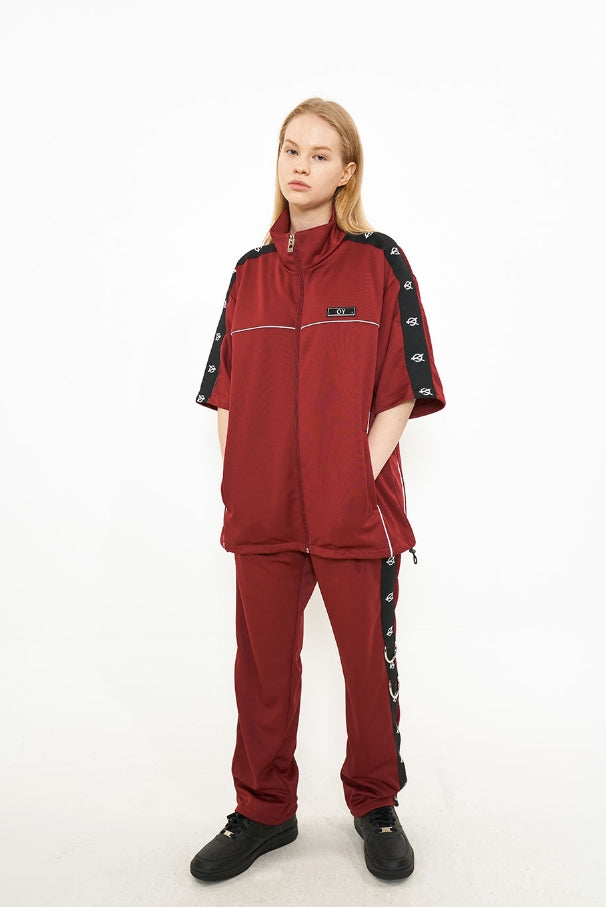 オーワイ(OY) HALF TRACK JACKET-BURGUNDY