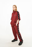 オーワイ(OY) HALF TRACK JACKET-BURGUNDY