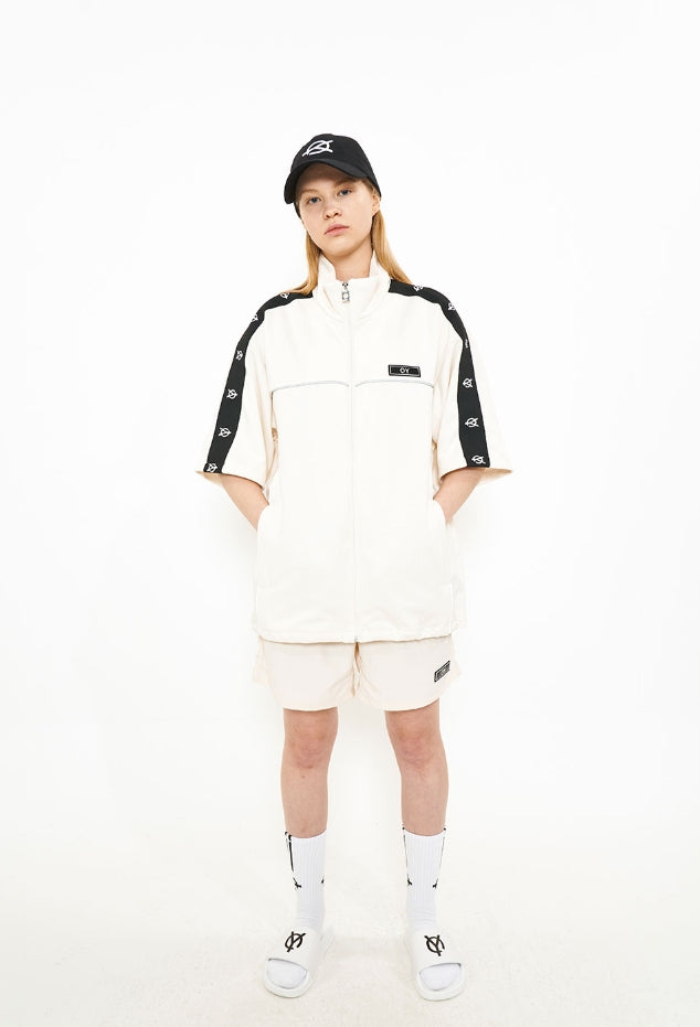 オーワイ(OY) HALF TRACK JACKET-CREAM