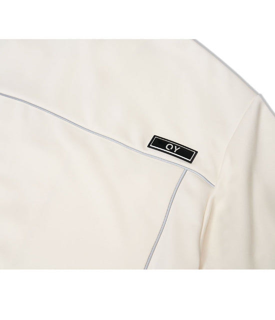 オーワイ(OY) HALF TRACK JACKET-CREAM