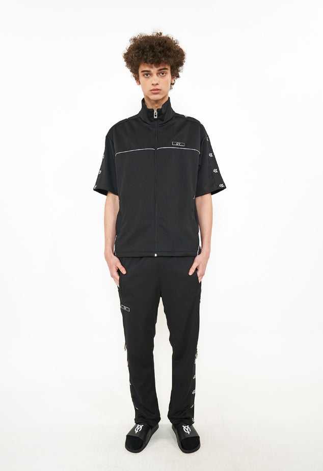 オーワイ(OY) HALF TRACK JACKET-BLACK