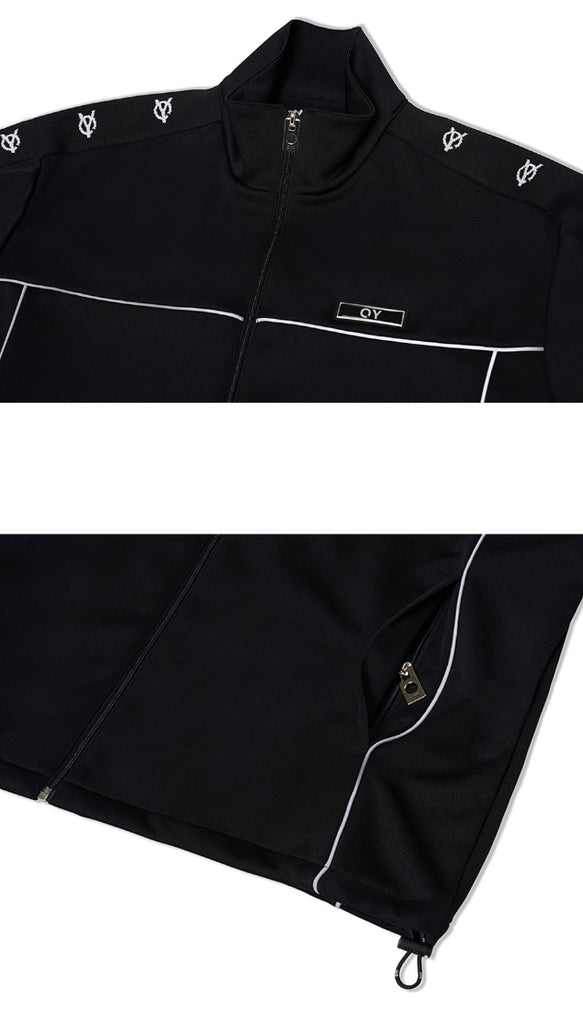 オーワイ(OY) HALF TRACK JACKET-BLACK