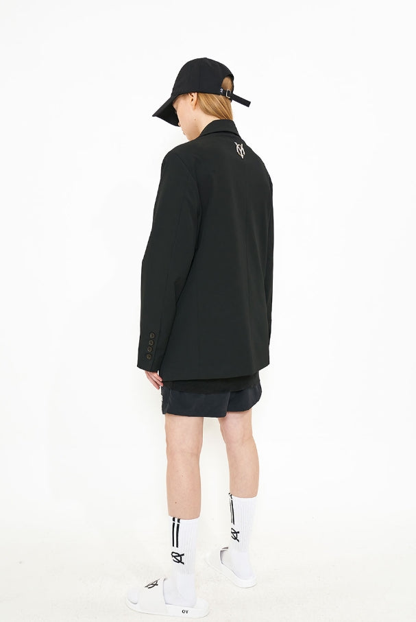 オーワイ(OY) STRAP BLAZER-BLACK