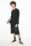 オーワイ(OY) STRAP BLAZER-BLACK