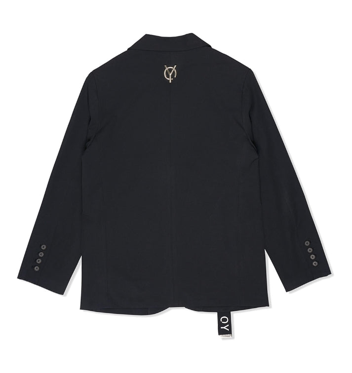オーワイ(OY) STRAP BLAZER-BLACK