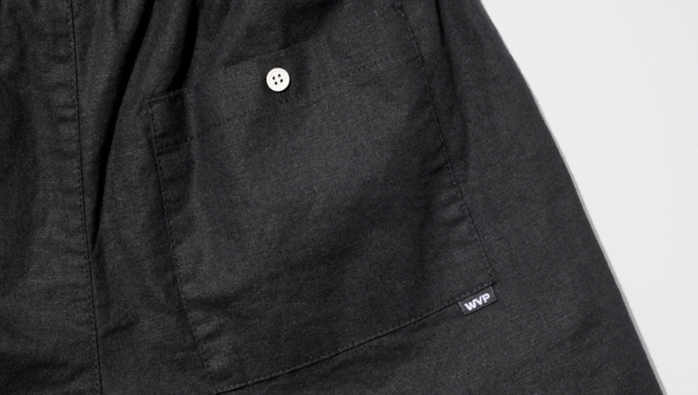 ダブルユーブイプロジェクト(WV PROJECT) Fred Banding Shorts Black CJSP7394