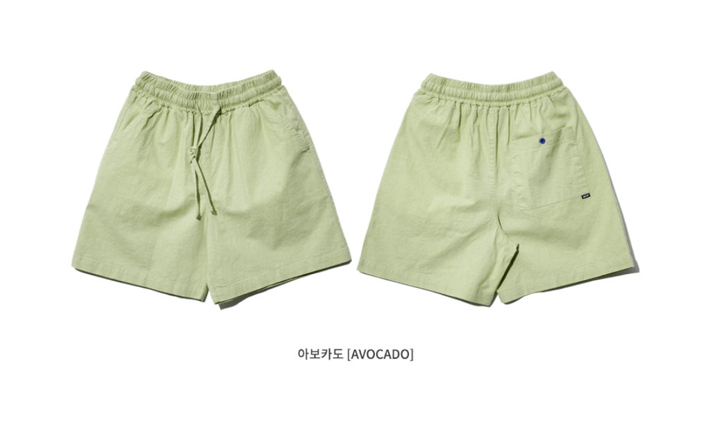 ダブルユーブイプロジェクト(WV PROJECT) Fred Banding Shorts Avocado CJSP7394