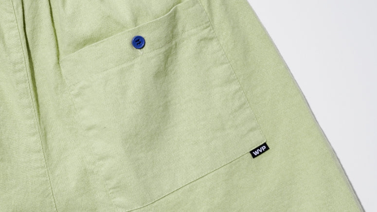 ダブルユーブイプロジェクト(WV PROJECT) Fred Banding Shorts Avocado CJSP7394