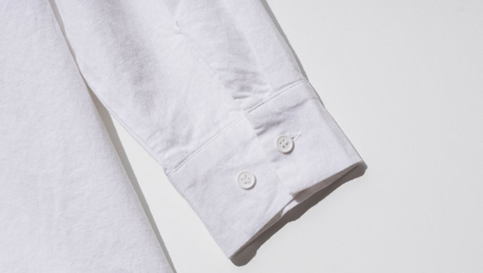 ダブルユーブイプロジェクト(WV PROJECT) Fred Henryneck Shirts White CJLS7395