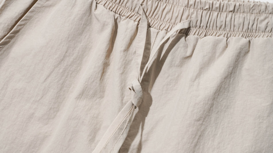 ダブルユーブイプロジェクト(WV PROJECT) Knowing Banding Short Pants Beige MJSP7393