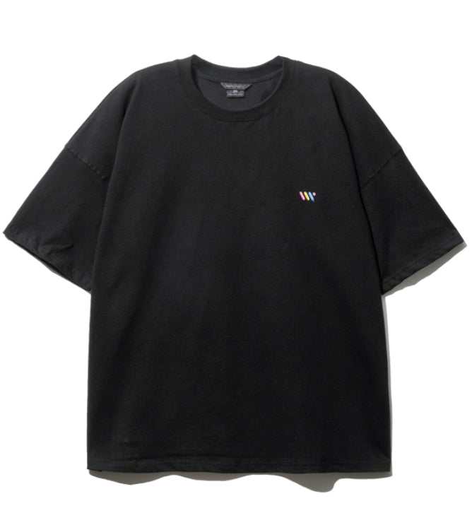 ダブルユーブイプロジェクト(WV PROJECT) Noblem Short Sleeve T-Shirts Black MJST7396
