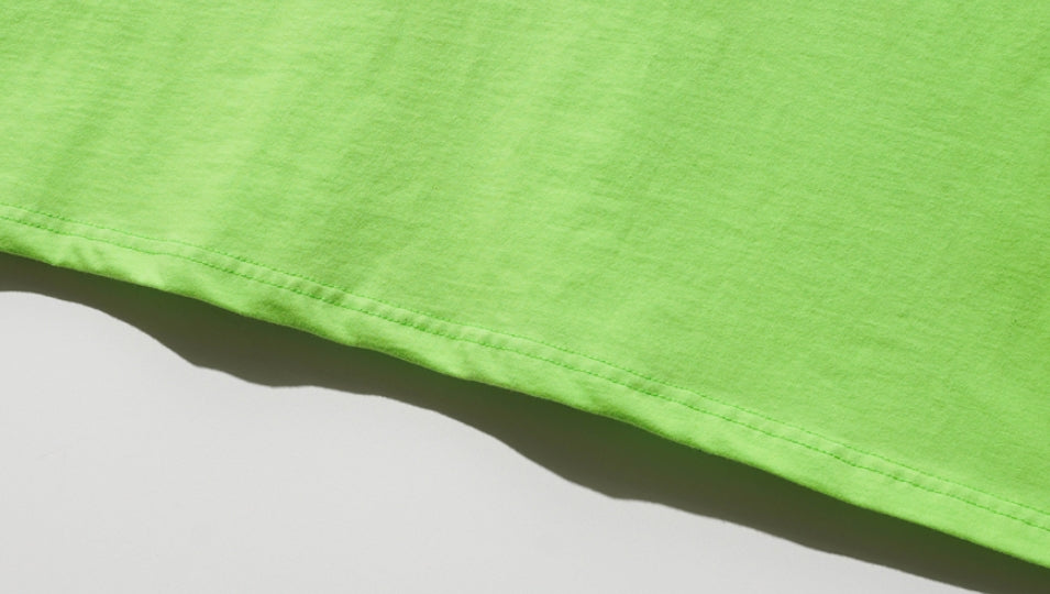 ダブルユーブイプロジェクト(WV PROJECT) Noblem Short Sleeve T-Shirts Neongreen MJST7396