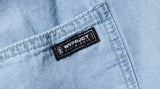 ダブルユーブイプロジェクト(WV PROJECT)  Public Bending Wide Denim Pants Light Blue CJLP7375