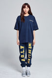 アクメドラビ(acme' de la vie)  OLD SCHOOL PANTS FOR WOMEN NAVY