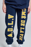 アクメドラビ(acme' de la vie)  OLD SCHOOL PANTS FOR WOMEN NAVY